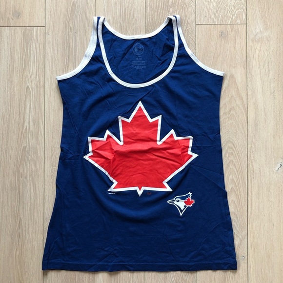 Toronto Blue Jays Genuine Merchandise Tank Top in Blue Women’s Size M - Picture 1 of 7
